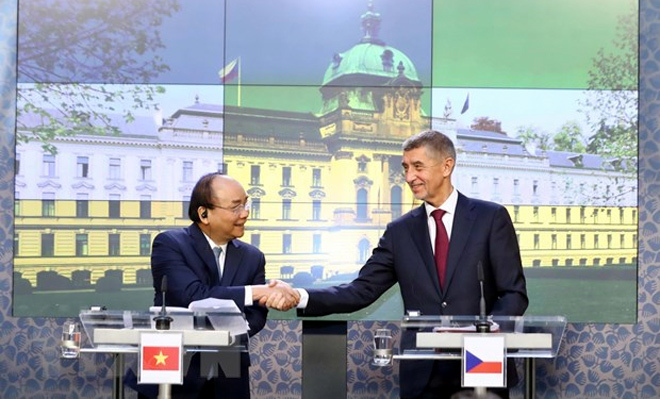 Tuyên bố chung Việt Nam - Cộng hòa Séc nhân chuyến thăm của Thủ tướng - Ảnh 2
