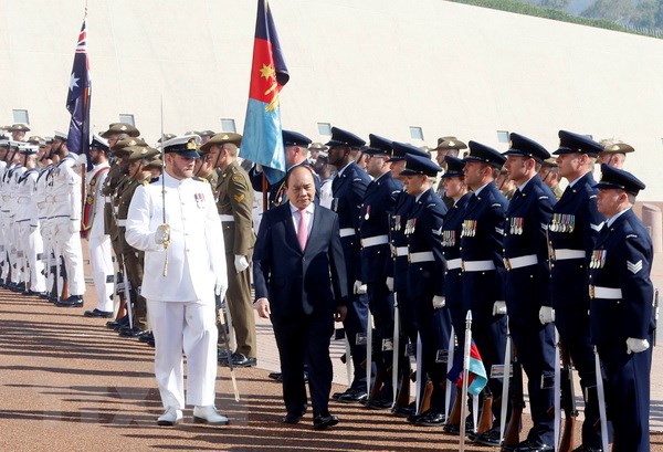 Australia bắn 19 loạt đại bác chào đón Thủ tướng Nguyễn Xuân Phúc - Ảnh 2