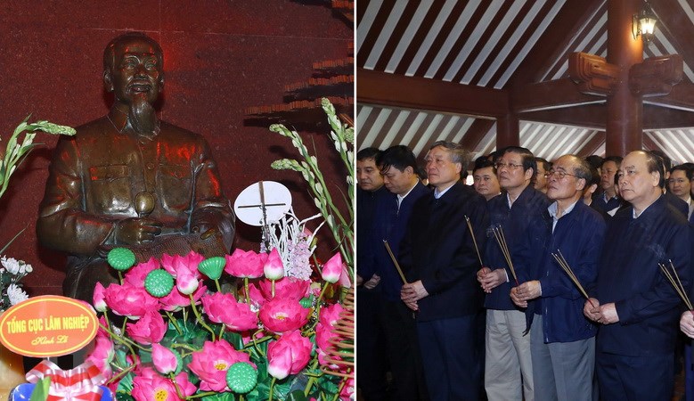 Thủ tướng Nguyễn Xuân Phúc dâng hương tưởng nhớ Bác Hồ - Ảnh 1