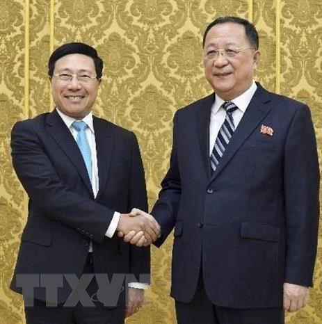 Phó Thủ tướng, Bộ trưởng Ngoại giao Phạm Bình Minh thăm Triều Tiên - Ảnh 1