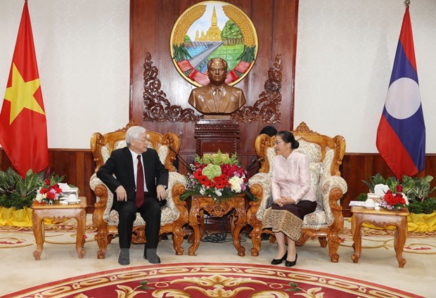 Đưa quan hệ đoàn kết đặc biệt Việt Nam-Lào ngày càng khăng khít - Ảnh 2