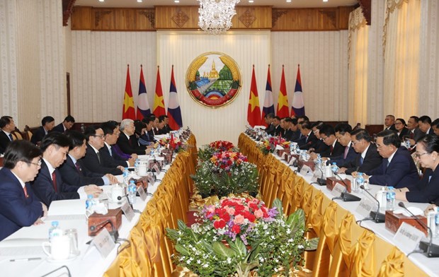 Đưa quan hệ đoàn kết đặc biệt Việt Nam-Lào ngày càng khăng khít - Ảnh 3