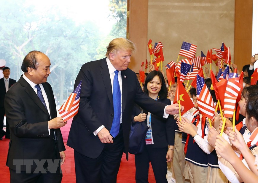 Ảnh: Thủ tướng Nguyễn Xuân Phúc hội kiến Tổng thống Hoa Kỳ Donald Trump - Ảnh 3
