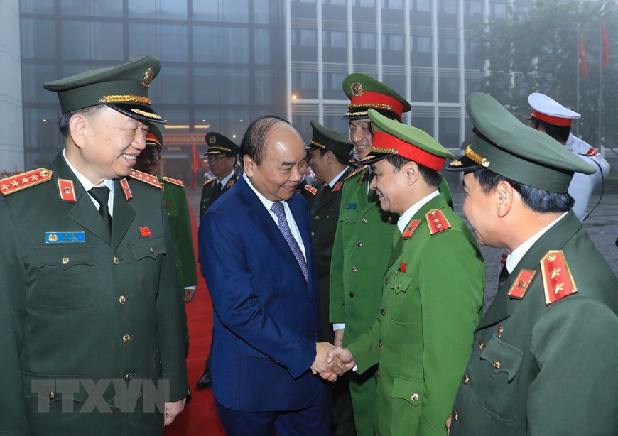 Thủ tướng Nguyễn Xuân Phúc dự Hội nghị Công an toàn quốc lần thứ 75 - Ảnh 2
