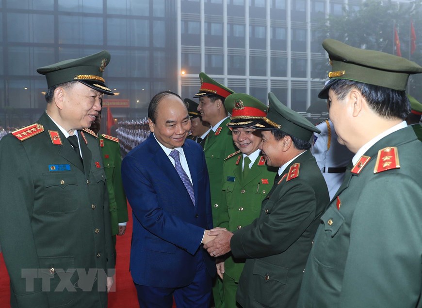 Thủ tướng Nguyễn Xuân Phúc dự Hội nghị Công an toàn quốc lần thứ 75 - Ảnh 3