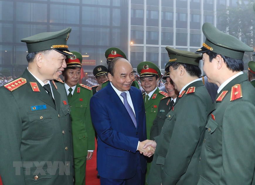 Thủ tướng Nguyễn Xuân Phúc dự Hội nghị Công an toàn quốc lần thứ 75 - Ảnh 4
