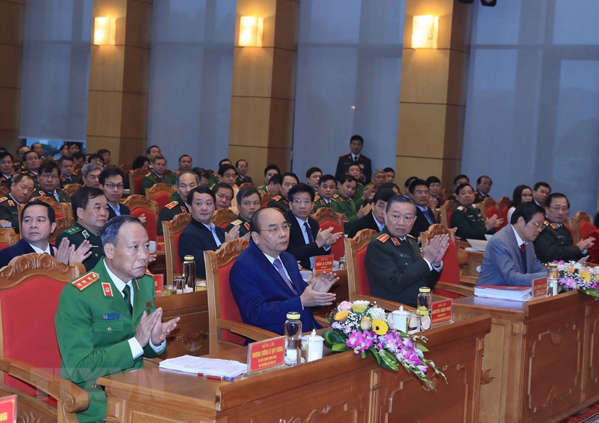 Thủ tướng Nguyễn Xuân Phúc dự Hội nghị Công an toàn quốc lần thứ 75 - Ảnh 10