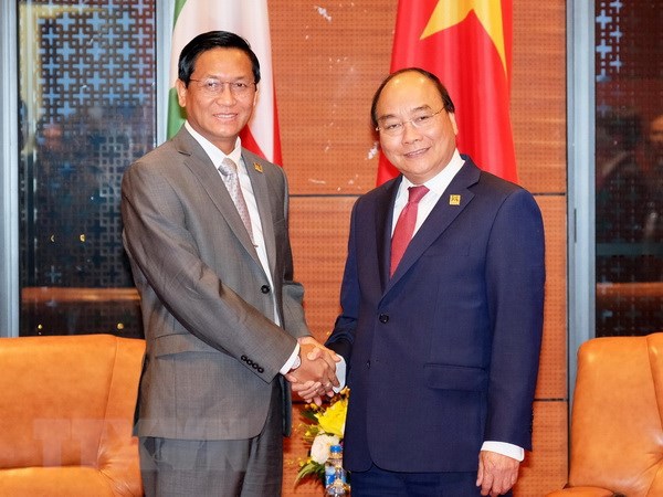 Thủ tướng Nguyễn Xuân Phúc tiếp Phó Tổng thống Myanmar - Ảnh 1