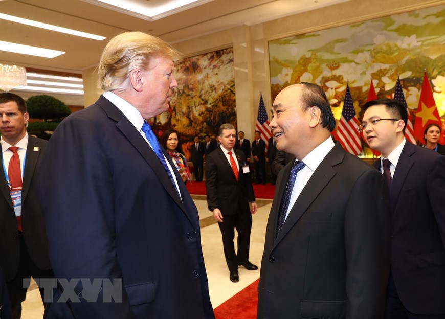 Ảnh: Thủ tướng Nguyễn Xuân Phúc hội kiến Tổng thống Hoa Kỳ Donald Trump - Ảnh 13