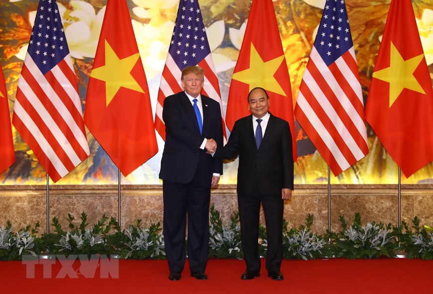 Ảnh: Thủ tướng Nguyễn Xuân Phúc hội kiến Tổng thống Hoa Kỳ Donald Trump - Ảnh 14