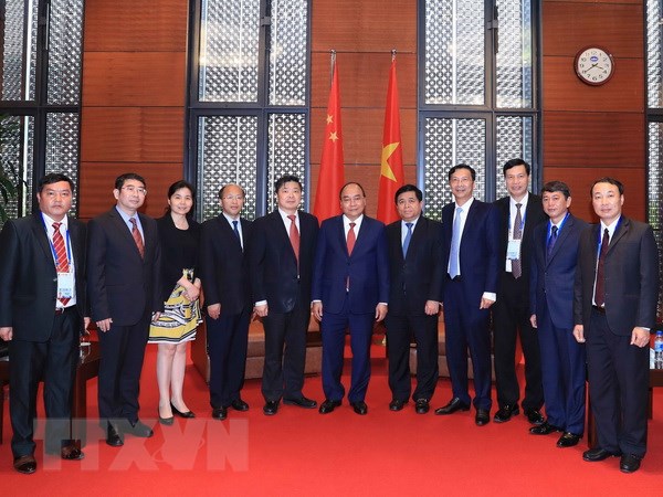 Thủ tướng tiếp lãnh đạo các địa phương Trung Quốc tham dự GMS6 - Ảnh 1