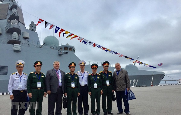 Đoàn Việt Nam tham dự Triển lãm Hải quân Quốc tế IMDS-2019 - Ảnh 1