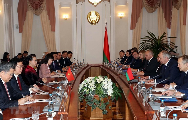 Chủ tịch Quốc hội kết thúc tốt đẹp chuyến thăm chính thức Nga, Belarus - Ảnh 1