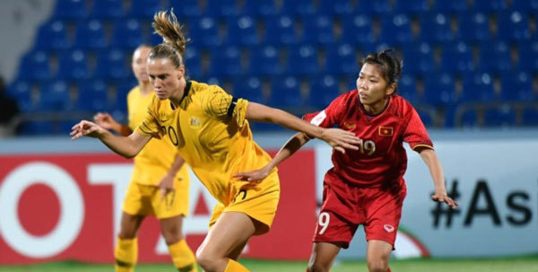 Tuyển nữ Việt Nam thua đậm trận thứ 2 VCK Asian Cup nữ 2018 - Ảnh 1