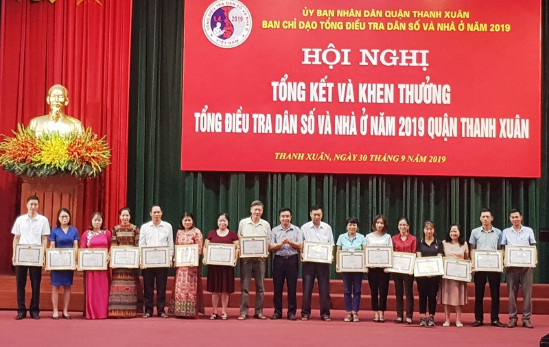 Quận Thanh Xuân hoàn thành tổng điều tra dân số và nhà ở - Ảnh 1