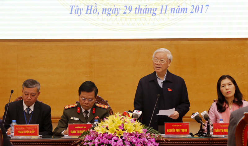 Tổng Bí thư: “Lò đã nóng rồi, không ai có thể đứng ngoài cuộc” - Ảnh 1