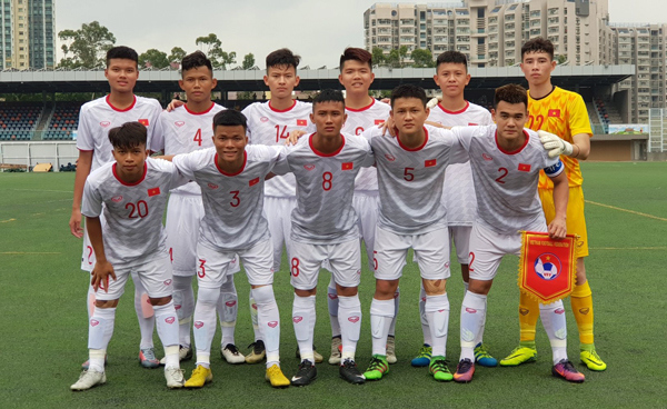 U18 Việt Nam có khởi đầu thuận lợi tại Giải U18 Quốc tế Hong Kong 2019 - Ảnh 1
