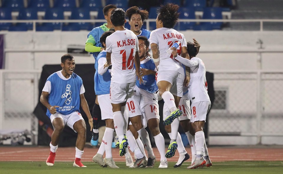 Đánh bại U22 Myanmar, U22 Indonesia vào chơi trận chung kết - Ảnh 3