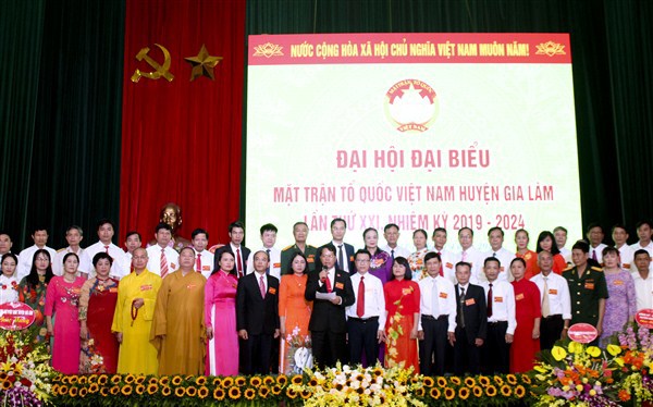 Đại hội đại biểu MTTQ Việt Nam huyện Gia Lâm lần thứ XXI - Ảnh 2
