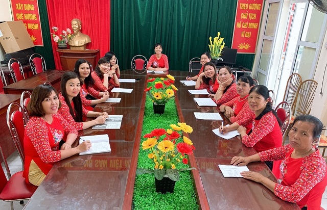 Huyện Ứng Hòa tích cực hưởng ứng “Tuần lễ áo dài Việt Nam” - Ảnh 4