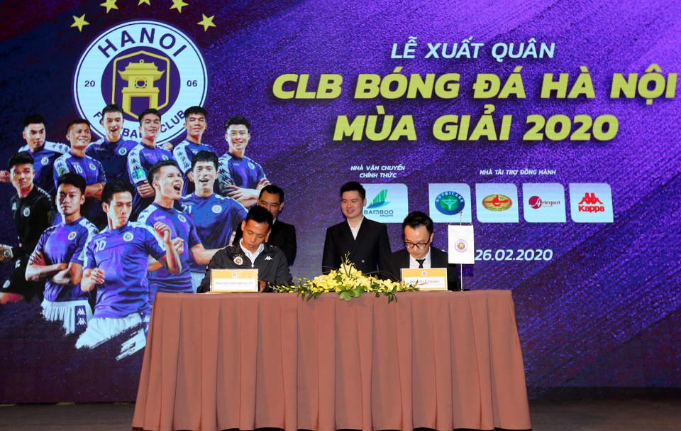 Hà Nội FC tái ký hàng loạt hợp đồng để quyết tâm bảo vệ ngôi vương ở mùa giải 2020 - Ảnh 3