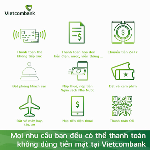 Vietcombank hưởng ứng mạnh mẽ “Ngày không dùng tiền mặt 16/6” - Ảnh 2