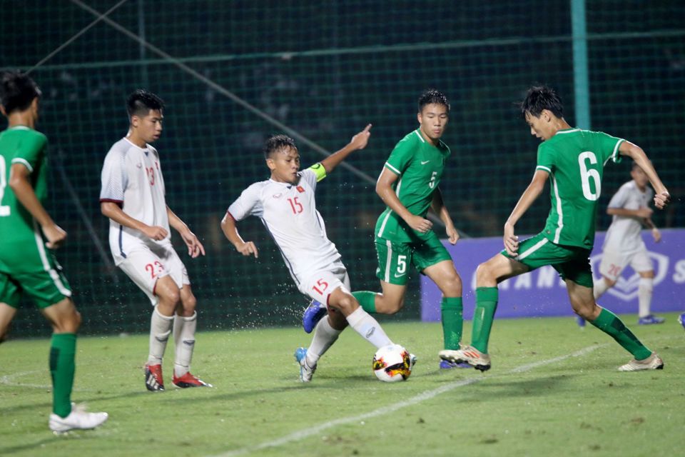 U16 Việt Nam có chiến thắng đậm 6-0 trước U16 Macau - Ảnh 1
