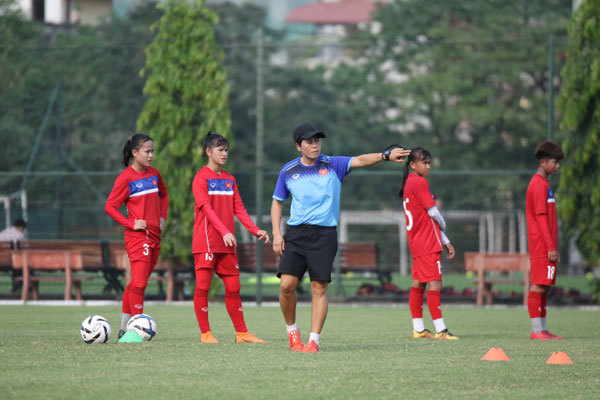 Tuyển U15 nữ Quốc gia hội quân - Ảnh 1