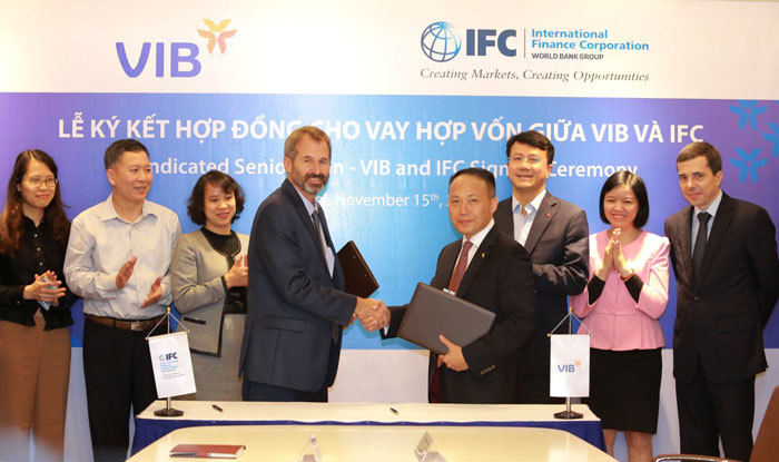 IFC tài trợ tín dụng 185 triệu đô la Mỹ cho VIB - Ảnh 1