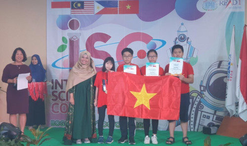 Học sinh Việt Nam đạt 39 Huy chương trong cuộc thi Khoa học quốc tế ISC 2019 - Ảnh 1