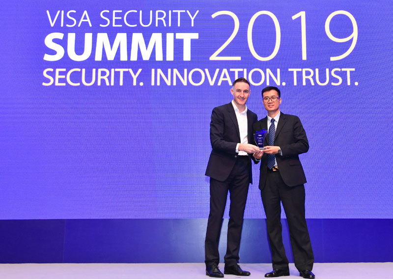 Vietcombank vinh dự nhận giải thưởng “Champion Security Award”của Tổ chức thẻ quốc tế Visa - Ảnh 1