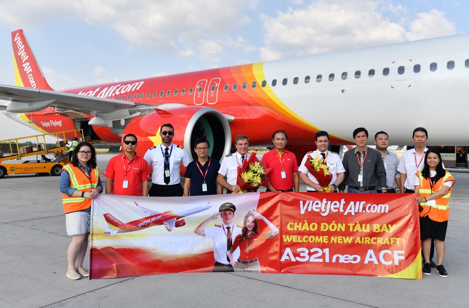 Vietjet nhận thêm tàu bay mới, phục vụ khách dịp Tết Canh Tý 2020 - Ảnh 1