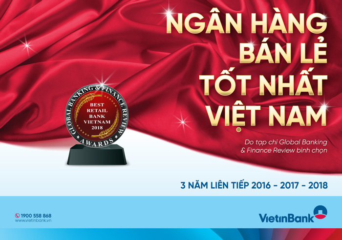 VietinBank tự hào là “Ngân hàng bán lẻ tốt nhất Việt Nam” 3 năm liên tiếp - Ảnh 1