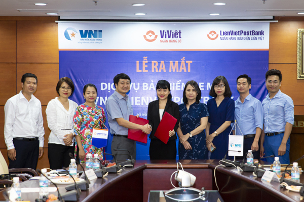 VNI và Lienvietpostbank hợp tác cung cấp dịch vụ bảo hiểm xe máy - Ảnh 1
