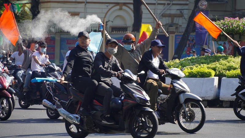 Công an TP Hồ Chí Minh diễn tập chống khủng bố và bắt giữ con tin - Ảnh 3