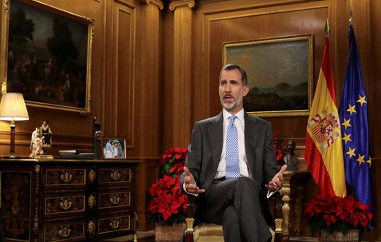 Vua Tây Ban Nha kêu gọi Catalonia tránh đối đầu với chính quyền Madrid - Ảnh 1