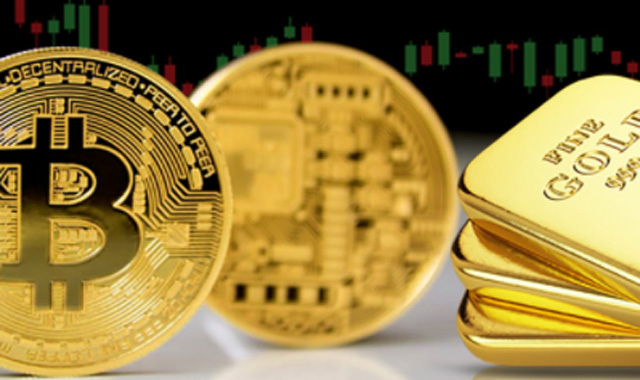 Vàng mất 100.000 đồng/lượng, Bitcoin liên tục rung lắc - Ảnh 1