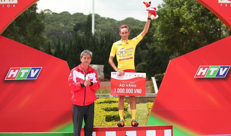 Tay đua Javier giành áo vàng chung cuộc Giải đua xe đạp Cúp Truyền hình TP Hồ Chí Minh lần thứ 31 - Ảnh 1