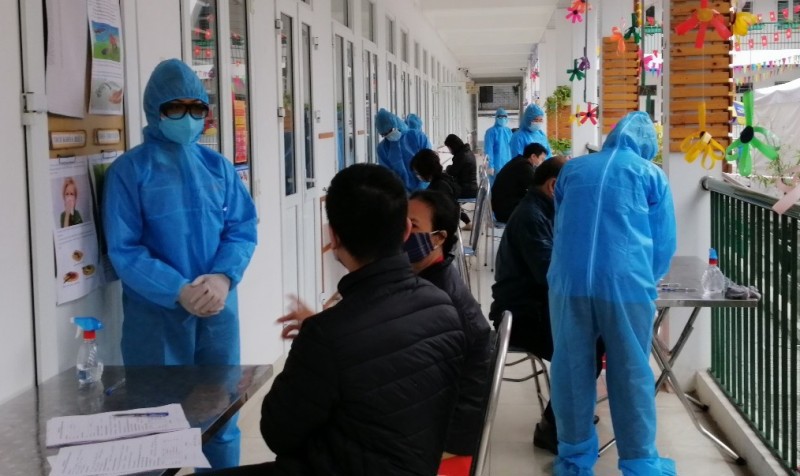 Rà soát được 65 trường hợp tại quận Hoàng Mai liên quan đến bệnh nhân số 237 - Ảnh 1