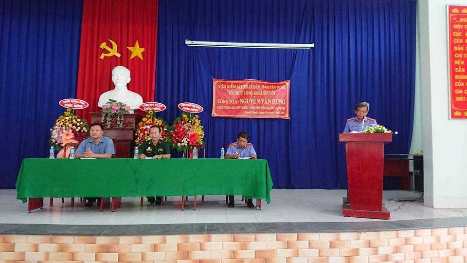 Viện KSND tỉnh Tây Ninh xin lỗi cựu chiến binh bị bắt oan - Ảnh 4