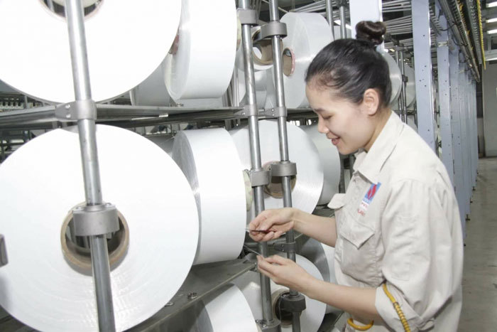 Nhà máy Xơ sợi Đình Vũ xuất bán 149 tấn sợi Filament - Ảnh 1