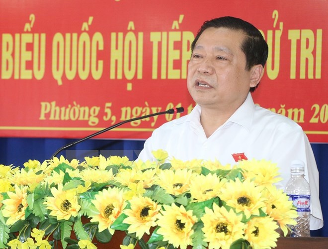 Chủ tịch Hội Nông dân Việt Nam Lại Xuân Môn làm Bí thư Cao Bằng - Ảnh 1