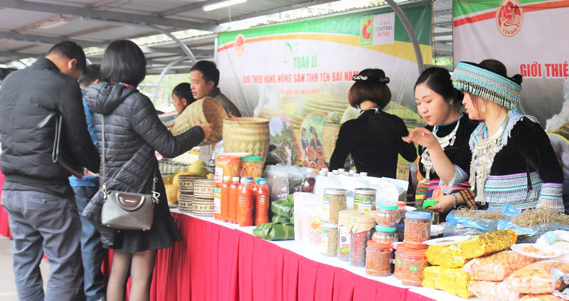 Hàng nông sản, đặc sản tỉnh Yên Bái có mặt tại Hà Nội - Ảnh 1