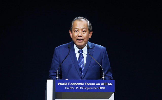 Bế mạc WEF ASEAN 2018: Chỉ có đổi mới sáng tạo mới đưa các quốc gia, DN tiến lên - Ảnh 1