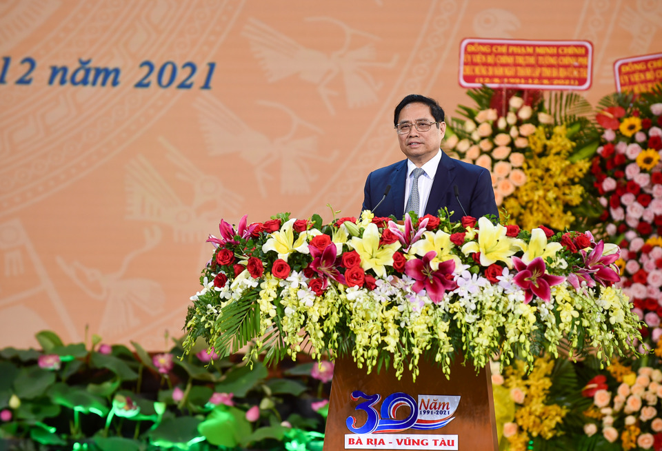 Thủ tướng dự Lễ kỷ niệm 30 năm thành lập tỉnh Bà Rịa - Vũng Tàu - Ảnh 1