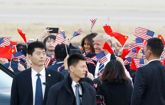 Trung Quốc dành sự tiếp đón đặc biệt đối với Tổng thống Trump - Ảnh 1