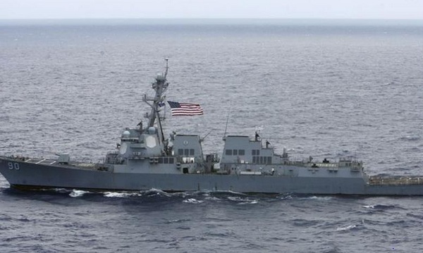 Mỹ điều tàu khu trục dẫn đường tuần tra ở Biển Đông - Ảnh 1