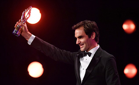 Federer xuất sắc nhận cú đúp ở giải “Oscar thể thao” - Ảnh 1