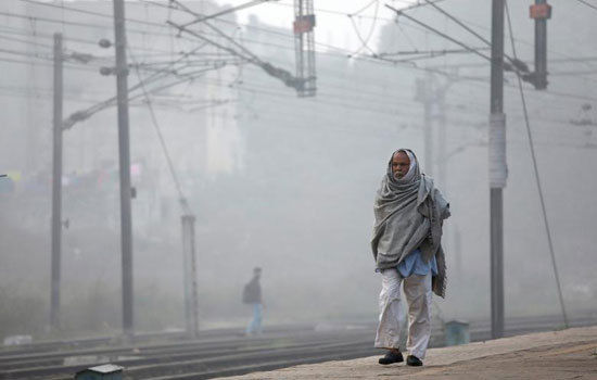 Hình ảnh về ô nhiễm khói bụi nghiêm trọng tại thủ đô New Dehli - Ảnh 1