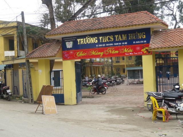 Tại xã Tam Hưng, huyện Thanh Oai: Học sinh phải nghỉ học vì hội làng - Ảnh 1